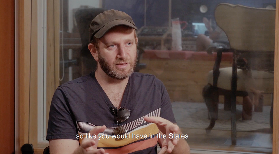 Interview with Yuvi Gerstein at the Slick Studios